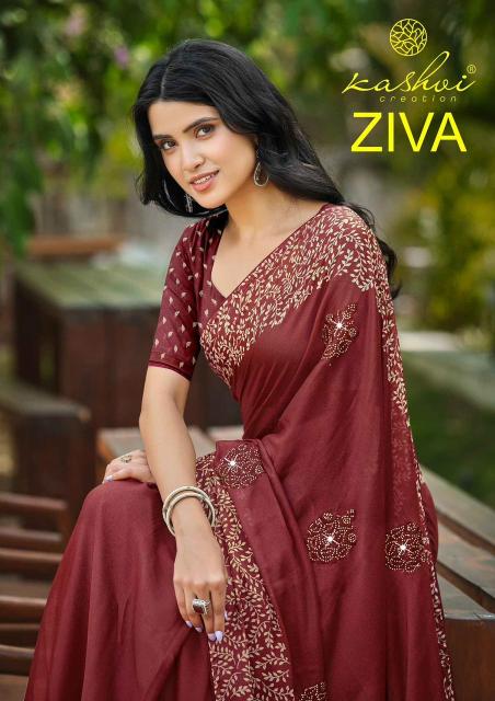 Kashvi ziva vol 1 saree womens clothing wholesale